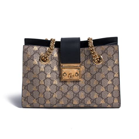 gucci tasche padlock|gucci bag with bumble bee.